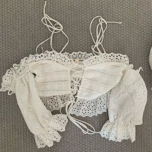 For Love and Lemons Lace Top
